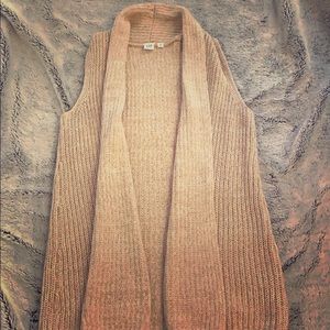 GAP sleeveless cardigan